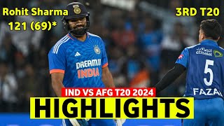 India vs Afghanistan 3rd T20 2024 Highlights  IND vs AFG 2024  IND vs AFG 3rd T20 Highlights 2024 [upl. by Fiske]