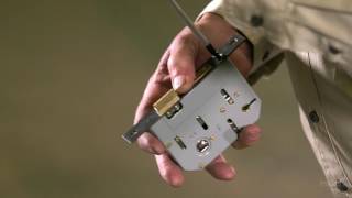 How to Install a Mortice Lock  Tutorial Video by Tradco [upl. by Gittle]