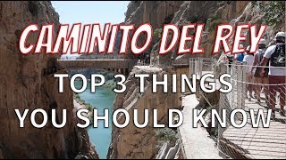 The NEW El Caminito Del Rey  Most Dangerous Path in the World  Top 3 things you should know [upl. by Addam]