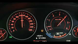 BMW 320d xDrive F31 Facelift 190 hp acceleration 0180 kmh [upl. by Leterg]