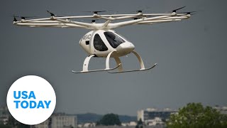 Could Flying taxis take flight at the 2024 Paris Olympic Games  USA TODAY [upl. by Gotthelf]