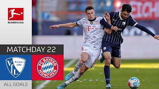 Bochum Shocks Bayern  Bochum  Bayern München 42  All Goals  Matchday 22 – Bundesliga 2122 [upl. by Nevuer]