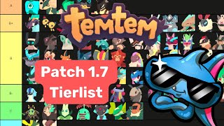 Temtem 17 Competitive Tier List [upl. by Bonucci397]