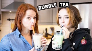 Comment faire BUBBLE TEA 🧋Boba thé recette maison La petite bette [upl. by Lias]