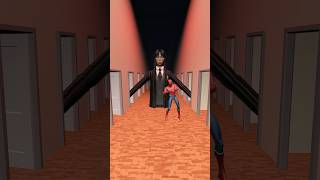 SPIDERMAN RIANMANHULH AND Granny youtubeshorts cartoon avngers shorts [upl. by Latton]