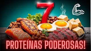 REVELADO Os 7 Alimentos Mais Ricos em Proteínas [upl. by Cletis]