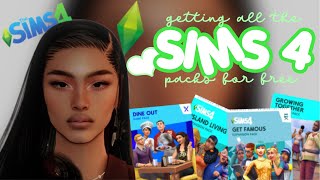 ANADIUS METHOD SIMS 4 PACKS ℱℛ𝓔𝓔 😱  PC amp MAC ONLY 💻  CASWCOY SIMS 4 PACKS FOR ℱℛ𝓔𝓔 💗 NOT A SCAM ❌ [upl. by Phillada]