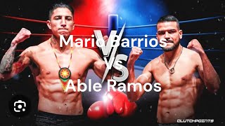 Post Fight Reaction To Marrio Barrios Vs Able Ramos Action Packed Fight [upl. by Ayhdnas]