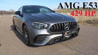 2021 MercedesAMG E53 Coupe Review and Test Drive [upl. by Sorce997]