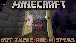 Minecraft but there are whispers [upl. by Oznerol]