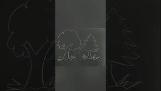 How to draw trees 🎄 tutorial [upl. by Romney357]