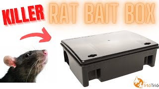 Bait Station For Rats  Multifunctional Baiting Station  Bait Box For Rats [upl. by Fran]