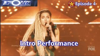 The Four Intro Performance by Zhavia Tim Jason amp Rell The Four S01E04 Ep 4 [upl. by June]