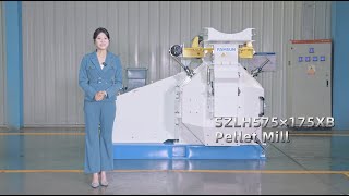 The special pellet mill for shrimp feed and aqua feed independently developed by FAMSUN [upl. by Ecinej]