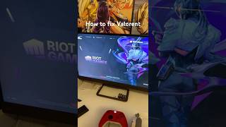 How to fix Valorent not working valorent clip howtofixvalorent [upl. by Odnesor]