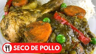 🇵🇪 SECO DE POLLO  RECETA FACIL Y RAPIDA [upl. by Nwahsak889]