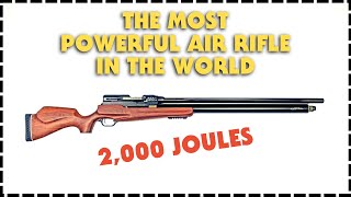 The Worlds Most Powerful Air Rifle AEA Zeus 72 [upl. by Jolynn]