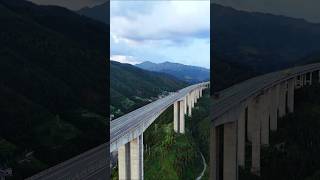 Hunan Huaihua Xupu Sanjiang Extra Large Bridge湖南怀化溆浦三江特大桥 [upl. by Eelyk358]