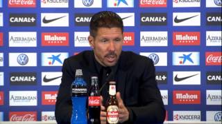 Diego Simeone quotÜberlebenswichtiger Siegquot  Atletico Madrid  FC Villarreal 10 [upl. by Dacy497]