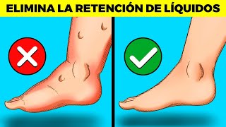 ELIMINA LA RETENCIÓN DE LÍQUIDOS EN LOS PIES Y PIERNAS [upl. by Elyag]