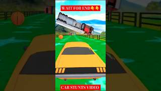 car stunts game videohow to make car stuntcar stunts game play video kinggames carstunts shorts [upl. by Anaert]