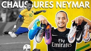 TOUTES LES CHAUSSURES DE NEYMAR 20092018 [upl. by Richard]