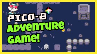 Simple Adventure Game in Pico8  Code With Me [upl. by Pride307]