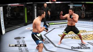 Chris Weidman vs Chael Sonnen Fight [upl. by Atikihs]