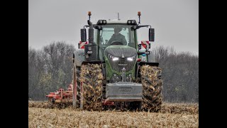 FENDT 1050942 Vario amp CASE Quadtrac 620  Vaderstad TopDown 500 amp 400  Horsch Cruiser 12 XL [upl. by Agna]