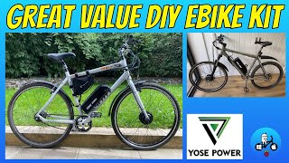 Convert your bike to Electric Sub £400 DIY Ebike kit Yose Power [upl. by Skiba]