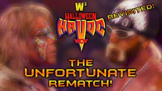 Hogan vs Warrior the Cursed Rematch  WCW Halloween Havoc 1998 Review REVISITED [upl. by Yntirb765]