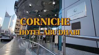 Corniche Hotel Abu Dhabi  Hotel  Room Tour  staycation relaxation [upl. by Ellehcram]