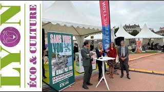 WorldSkills Lyon 2024 investissent la place Bellecour avec le village des Métiers  reportage [upl. by Laoj]