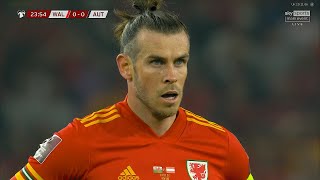 Gareth Bale vs Austria World Cup 2022 Qualifiers [upl. by Matias]