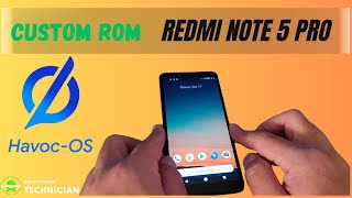 CUSTOM ROM HAVOC OS ANDROIS 10 II TUTORIAL INSTAL CUSTOM ROM ANDROID 10 REDMI NOTE 5 PRO [upl. by Wiseman]