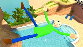 Baldis Basics Ragdolls Jumps amp Falls GMOD Episode 424 [upl. by Constance]