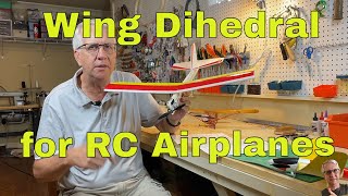 Wing Dihedral for RC Airplanes [upl. by Wolff]