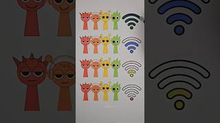 Incredibox Sprunki Fill the Box wifi drawing sprunki shortsviral art [upl. by Midas]