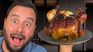 Cómo hacer POLLO ASADO EN AIR FRYER  Jugoso y delicioso [upl. by Enenaej]