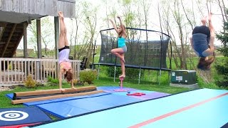 Home Gymnastics Equipment and Tumbling [upl. by Elyak]