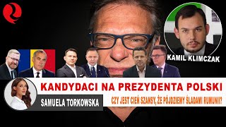 Kandydaci na prezydenta Polski  Kamil Klimczak u Samueli Torkowskiej wRealu24 [upl. by Kannav939]