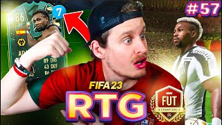 I destroyed FUT Champs with a Loan Wildcard STRIKER Traore FIFA 23 RTG 57 [upl. by Gnoy]