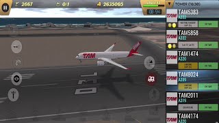 Unmatched Air Traffic Control  TAM Airlines ver 202206 [upl. by Janie864]