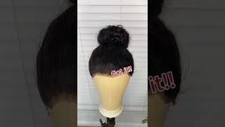 Easy steps get a perfect bomb wig look💃🥰 Try 360 lace wig now girlsss🤗reshinehair 360lacewig fyp [upl. by Enimasaj]