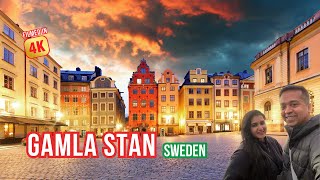 Discover Gamla Stan Stockholms Enchanting Old Town  Travel Vlog  Sweden  4K  Ep 2 [upl. by Ynnus]