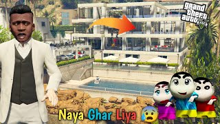 GTA 5 Naye Ghar Ko Talash Mein Nikla Shinchan 😨New mansion from YouTube Money 🤑 Pss Gamer [upl. by Peedsaj]