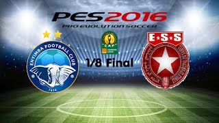 PES 2016 Gameplay Enyimba ABA vs Etoile Du Sahel [upl. by Elak]