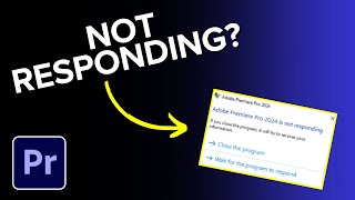 Premiere Pro Not Responding Here’s How to Fix It [upl. by Acirej]