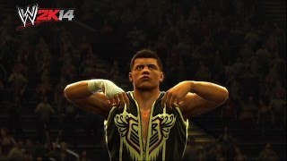 Cody Rhodes enters as Goldust  quotWWE 2K14quot Mashup [upl. by Luapnhoj]