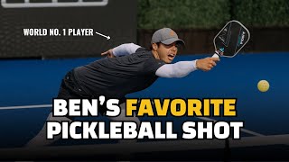 How To Hit the Backhand Roll in Pickleball  Ben Johns [upl. by Gnart]